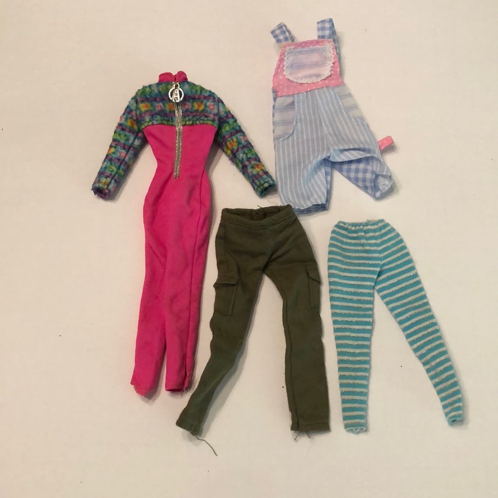 Barbie Jumpsuit Pants Lot 11 inch Doll Clothes